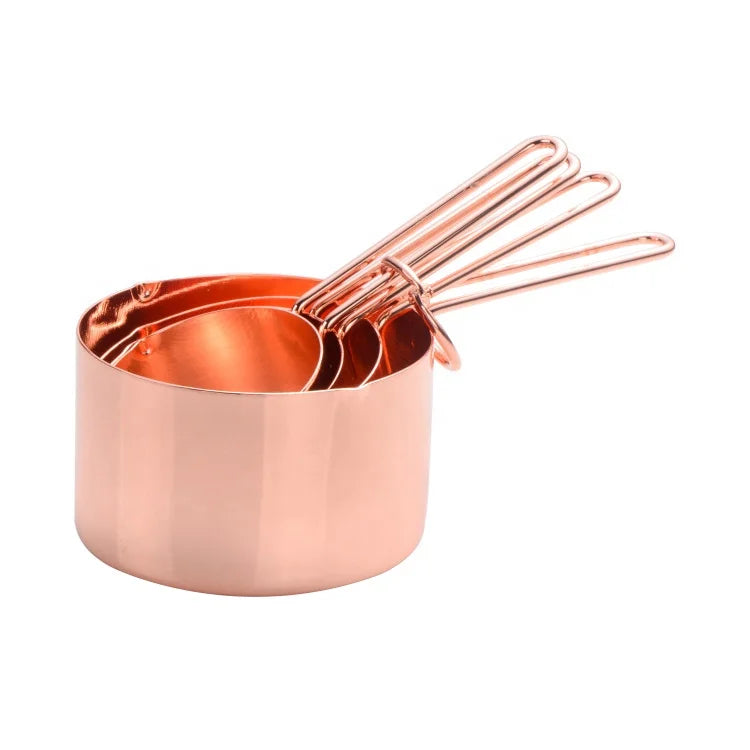 Shipping to FBA Best Selling Products Kitchen Accessories Baking Tools Stainless Steel Measuring Cup 4PCS Set