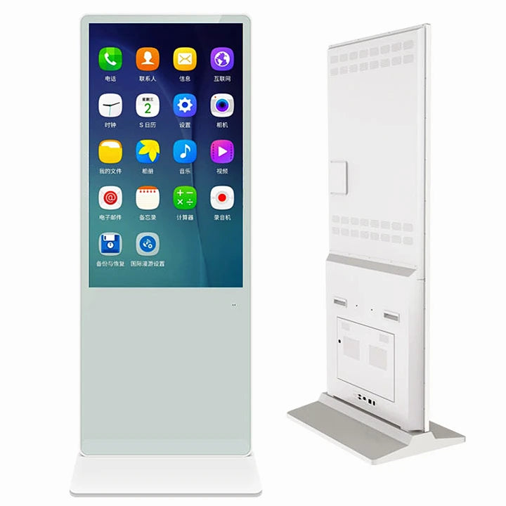 43 Inch Floor Stand Vertical Interactive Digital Signage Advertising Display Android LCD Touch Screen Kiosk