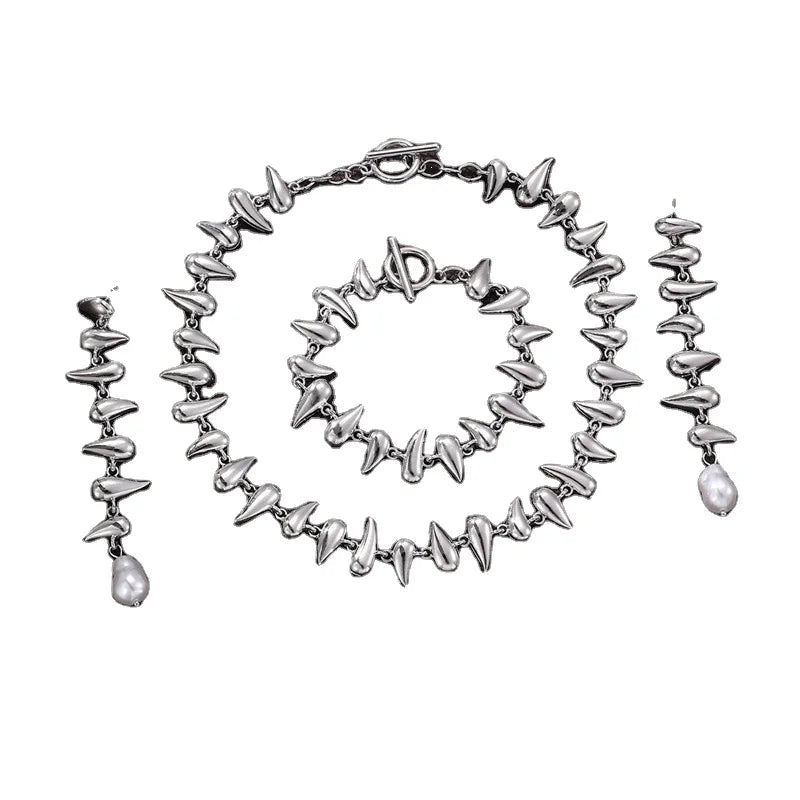 New Arrival Unisex Korean Vintage Style 100mm Stainless Steel 14K Gold Plated Chandelier Hoop Earrings Crystal Rhinestone
