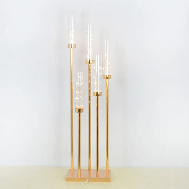 HOT 5/6/8 Arms Candle Holder Floor Candle Holder Large Candle Arrangement for Wedding Centerpieces Home Decor