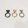 24mm Hardware Accessories Spring Key Ring With Screw Two Piece Hardware Set Diy Car Interior Accessories Key Chain