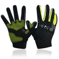 Customized Logo Full Finger Sports Gym Fitness Gloves Anti-Slip Breathable Workout Guantes with Spandex Material for Cycling