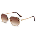 LBAshades Fashion Lentes De Iron  Man Vintage Retro Square Metal Frame Sunglasses  2023 Luxury Sunglasses Men Women