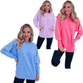 KY Oversized Hand Pockets Custom Vintage Summer Long Sleeve Cotton T-Shirts Acid Washed Eco-Friendly Loose Fit Shirt