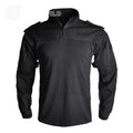 Custom 100% Cotton Cycling Wear Breathable Turtleneck Short Quick Dry Camouflage High Knitted Woven Training Running Fishing
