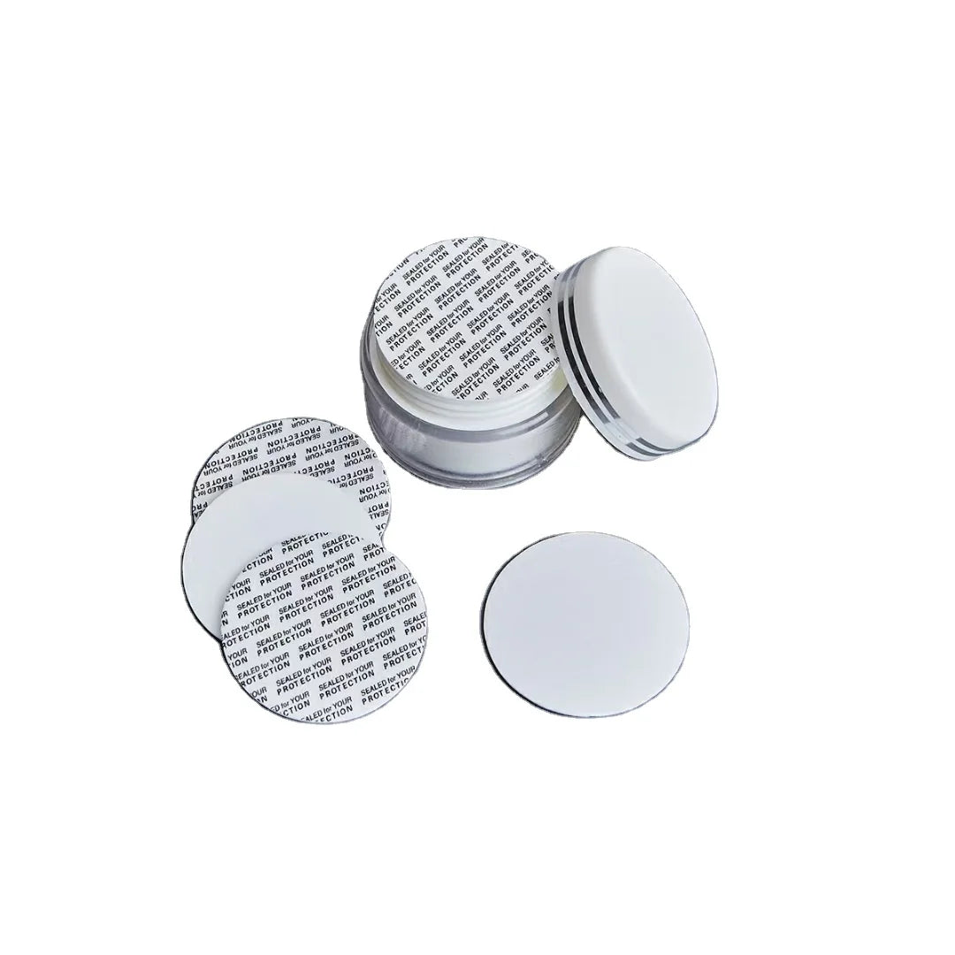 Aluminum Foil and PE Foam PS Pressure Sensitive Gasket Cap IHS Liner for PE PET PP PS or Glass Bottles  Food Grade