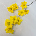 Wholesale Multicolor-Yellow Modern Style Artificial Flower Decoration Long Branch Morning Glory