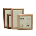 FADELI Luxury Minimalist Jewelry Wooden Display Jewelry Showcase Display Sets Earring Packaging