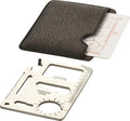 11 in 1 Multi-function Survival Card Tool Stainless Steel EDC Pocket Emergency Tool for Camping