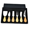 Hot Selling 6-Piece Timber Cutter Cheese Knife Set Premium Kitchen Gadgets Accessories for Cheese Lovers