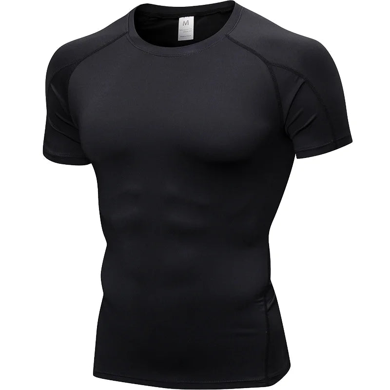 FLN 2025 High Quality Gym T-Shirt Custom Slim Fit O-Neck Sporty Design Breathable Quick-Drying 100% Cotton Knitted Fabric Solid