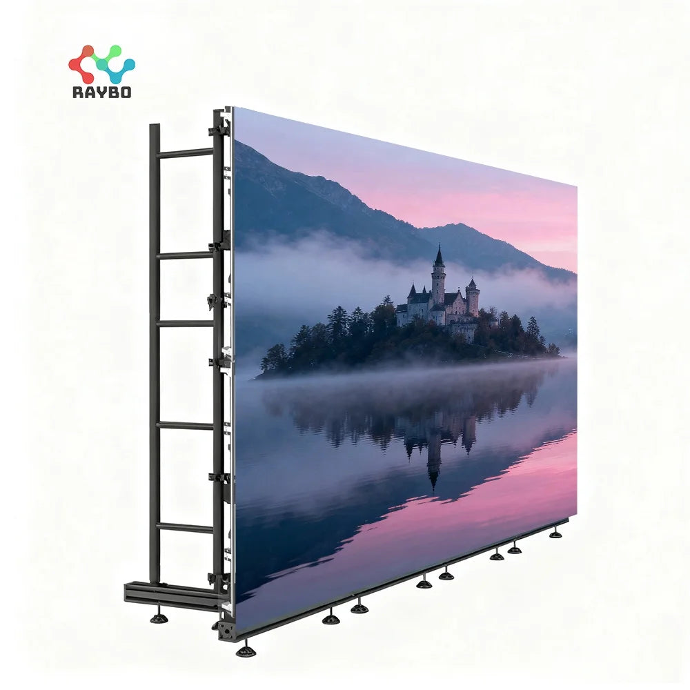 RAYBO P3.91 Indoor High Refresh Rate LED Wall Panel Easy to Install High-definition Rental Display for Event Stage Backdrops.