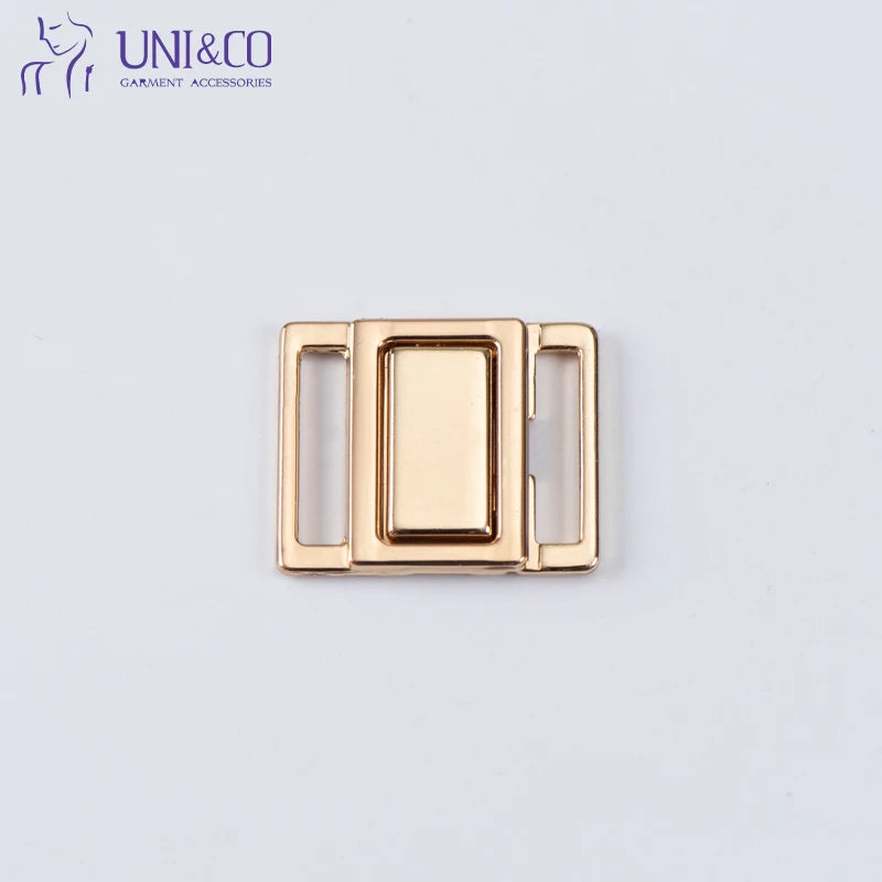 2026 NEW Adjustable Zinc Alloy Bra Buckle Front Closure Sliding Button Hardware for Underwear