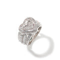 2025 New Fashion Gold Ring Heart Butterfly Shape Resizeable Diamond Ring HipHop for Party Gift Wholesale Price Zircon Made Brass