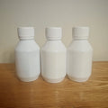 TUS EF Syrup 125ml White Plastic Bottle with Printed LOT Number Glossy Finish Screw Top Cap Wth Labels and Box MegaBDM
