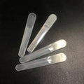 Cosmetics 71mm Plastic clear DIY Facial Eye Cream Double Head Spatulas Flat Spoons