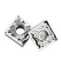 Fast Feed LNMU 0303ZER Carbide Milling Inserts - AlTiN Coated 2-Flute Alloy End Mill - 100% Virgin CNC Tool RoHS