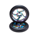 Huoli Scooter Extreme Sport 88A PU 100mm 110 mm 120mm Black Scooter Wheels with Black Metal Core for Apex Scooters