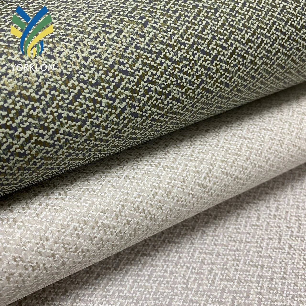 YKPA 3 Nordic Non Adhesive Wall Paper Rolls Plain Non Woven Wallpaper for Girls Bedroom Kids Room Home Wall Decoration