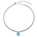 Fine Bracelet Jewelry Sets Silver 925 Sterling Silver Bead Chain Bracelets for Women