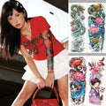 Realistic Customizable Tattoo Sleeves | Water Transfer Sticker Sheets | Quick Apply & Remove
