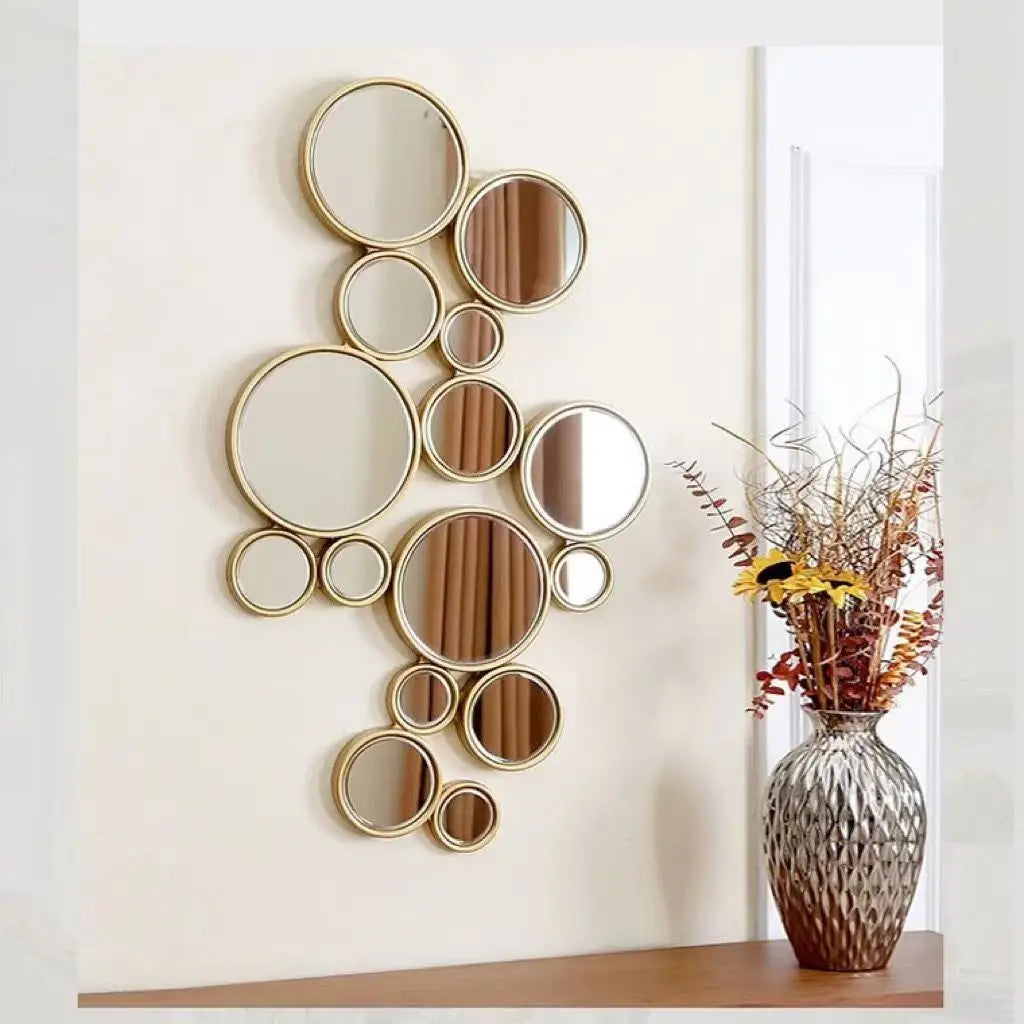 107X59CM Modern Nordic Wall Mirrored Home Decor Network Red Clothing Store Porch Wedding Decor Combination Dropshipping DDP