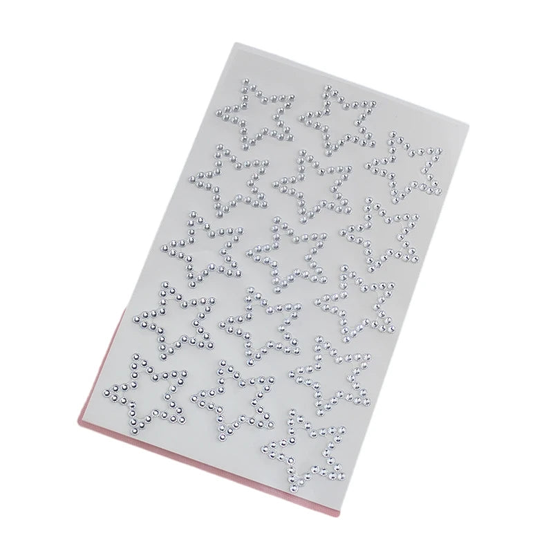 Acrylic Tattoo Sticker Temporary Beauty Products for Makeup Face Jewels for Party Use