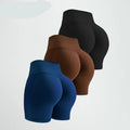 Seamless Yoga Shorts Sports Pants Peach Hip Fitness Shorts Women's High Waisted and Hip Lifting Beauty Pants