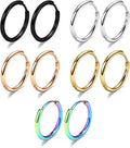 Multiple Specifications Stainless Steel Hoop Earrings Bulk Wholesale Ear Hoop Piercing Jewels Unisex