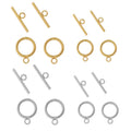 Factory Price Stainless Steel OT Buckle Toggle Clasps Connector for Bracelet & Necklace Jewelry Making Quality Supplies