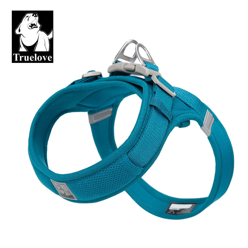 Truelove Ready to Ship Comfortable Walking Escape Proof Lightweight Pet Vest Adjustable Soft Mesh Padded Cute Small Dog Harness