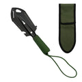 Outdoor Camping Shovel Portable Garden Trowel 7-in-1 Lightweight Multifunctional Shovel with Carrying Pouch
