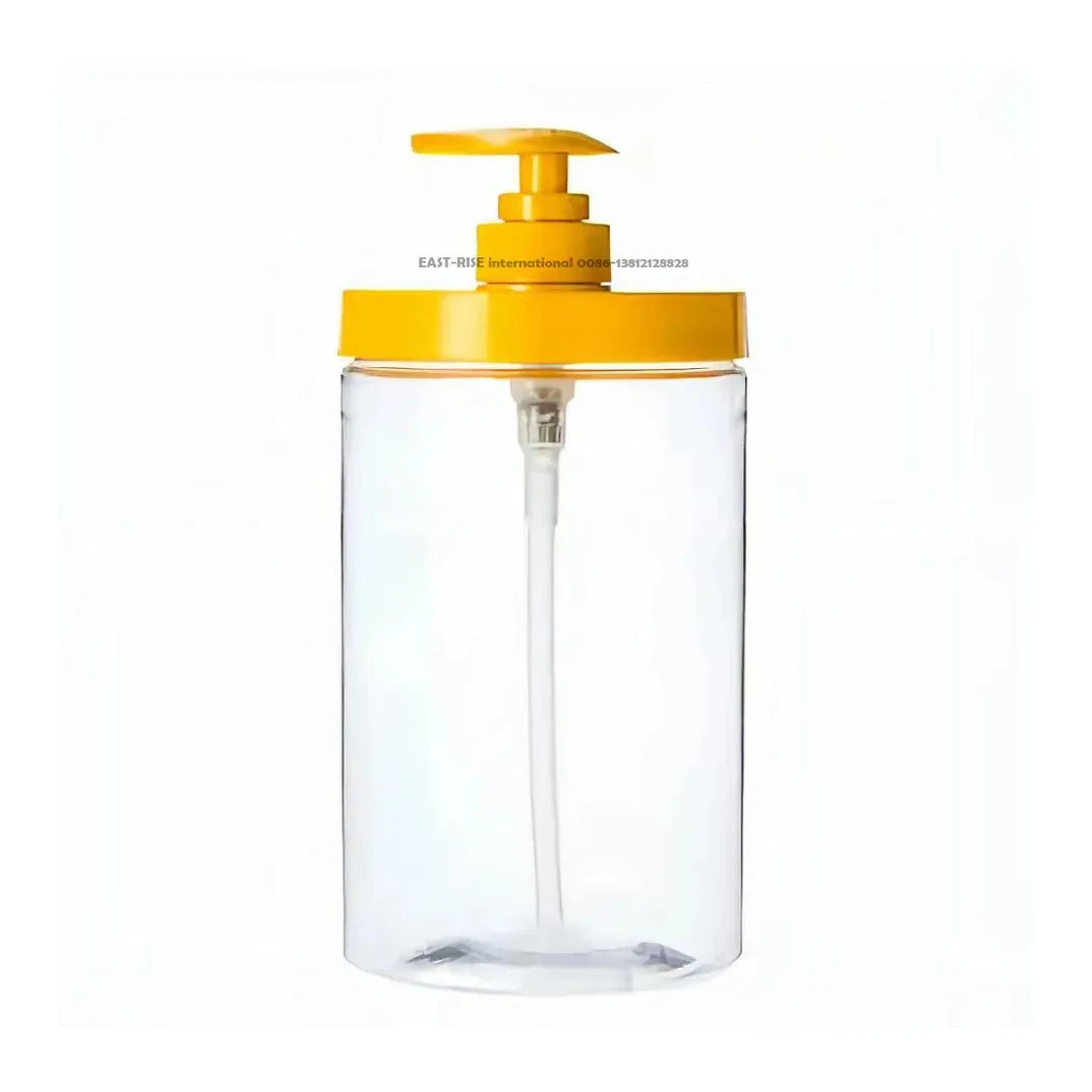 250ml 300ml 500ml Eco-Friendly PET Plastic Dispenser with 89mm Side Center Hole 3.5cc 2cc 4cc Dosage Spring Lotion Pump for Jars