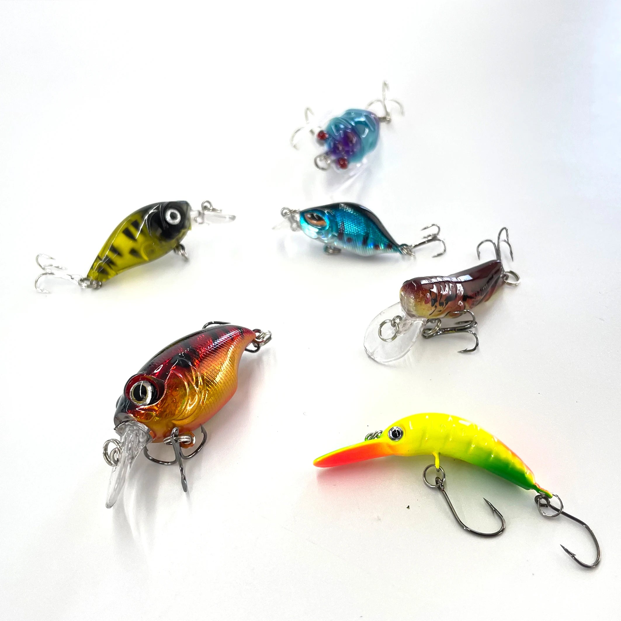 Selco Custom or Blanks 10g Mini Crankbait Set Artificial Small Fishing Bait Wholesale Crank Fishing Lures