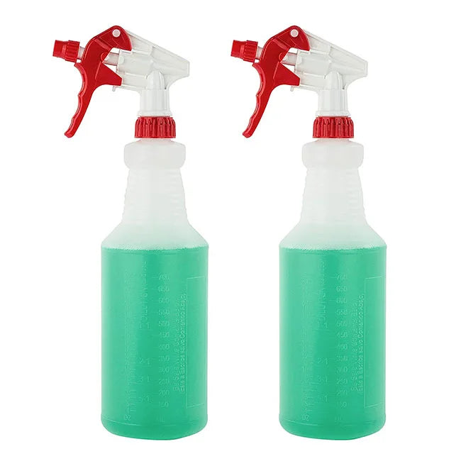 Wholesale 32 oz Recycled HDPE Heavy Duty Commercial Grade Plastic Bottles Empty for Detergent Packaging with Pump Sealing
