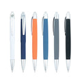 Hot Selling Custom Logo 1.0mm Retractable Ball Point Pen High Visibility Plastic Ballpoint Pens for Promotional Use