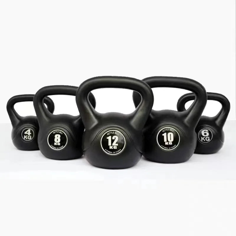 JIAHONG Custom Logo Rubber Kettlebells Unisex Colorful Gym Fitness Weights 1kg-100kg Durable for Body Workout