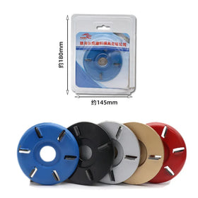 3 Tooth 22mm Wood Carving Disc Tools Angle Grinder Accessories Milling Cutter Fit for Woodworking / Tea Tray Digging