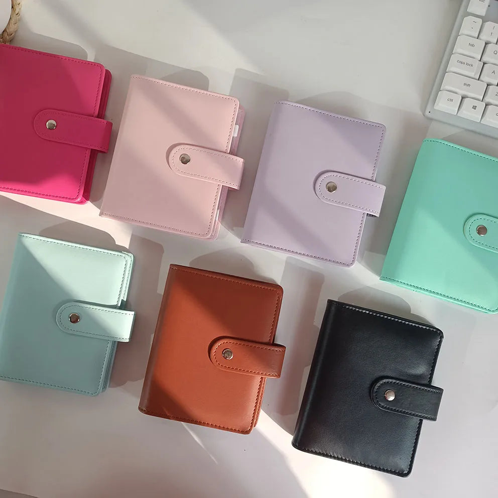 Wholesale Custom Mini Agendas Planner 6 Rings Cover Budget Binder Cash Envelopes Budget System Binder Leather Binder A7