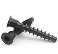 Furniture Carbon Steel Zinc Nickel Black Plating M5 M6.3 M7 Wood Hex Socket Head Confirmat Screw Flat Head Confirmat Screw