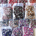 Yantuo Non Hotfix Rhinestones  Wholesale Ss6ss10ss16ss20ss30ss34ss40 Crystal Glass Fatback Stone Strass Teeth Nail Art