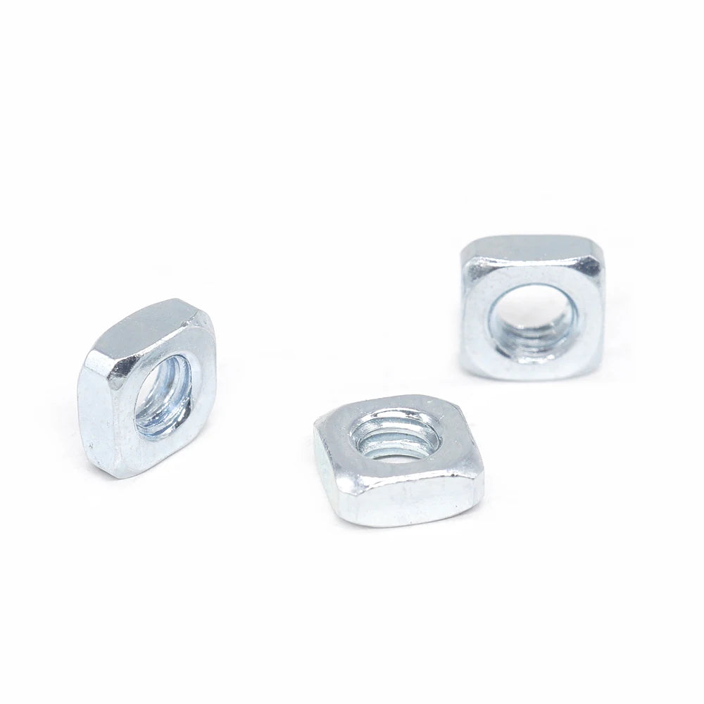 Custom Steel Half Round Elasticity Square Round Nut Carbon Steel Galvanized Square Nuts Din557 M4
