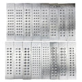 Hot-selling Various Jewelry Rectangular Pull Plate Tungsten Carbide Drawplates Round Holes Draw Plate Wire Drawplates Tool