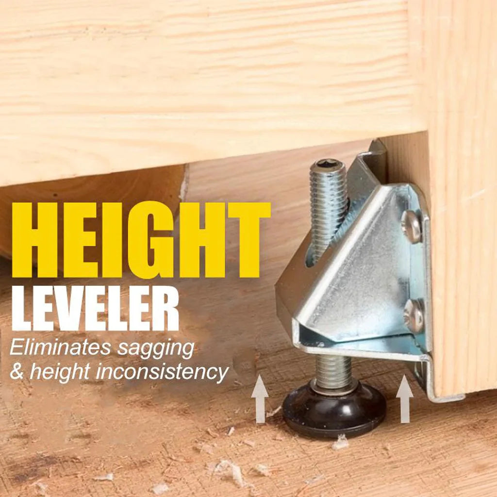 Heavy Duty Load Foot Wardrobe Level Adjustable Furniture Legs Solve Uneven Ground Problem