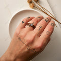 BXTATS Long Lasting Semi Permanent Custom Stock Herbal Gardenia Juice Henna Semi-permanent Tattoo Sticker