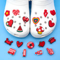 Wholesale Custom 2D 3D PVC Animal Shoe Charm Trend Red Design Shoe Charm Buckle Clogs Sneaker Decor Accessories Shoe Charm Bulk