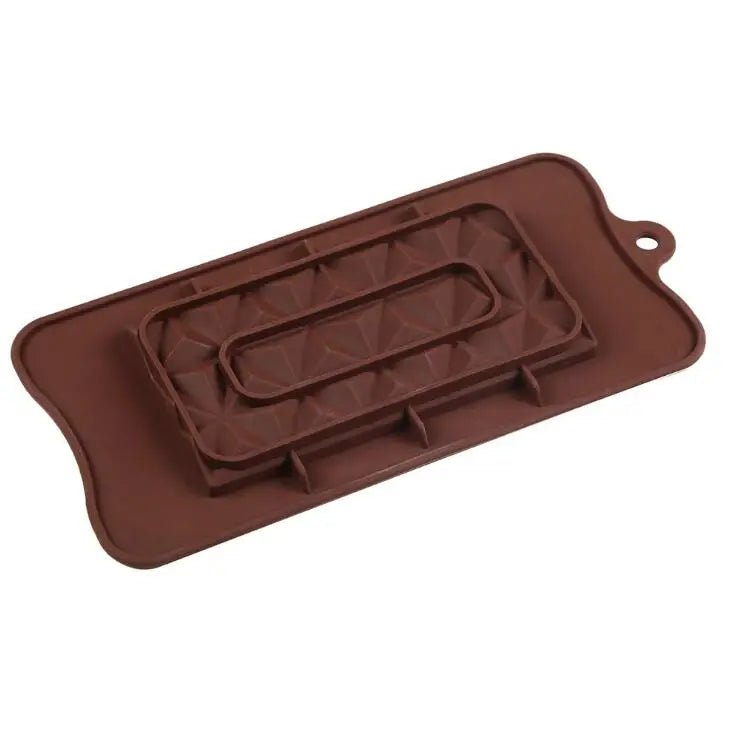 2021 New Triangle 3D Stereo Shape Silicone Chocolate Molds