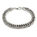 Wholesale Price Round Vintage Stainless Steel Bracelet with Mirror Polished for Women Girl