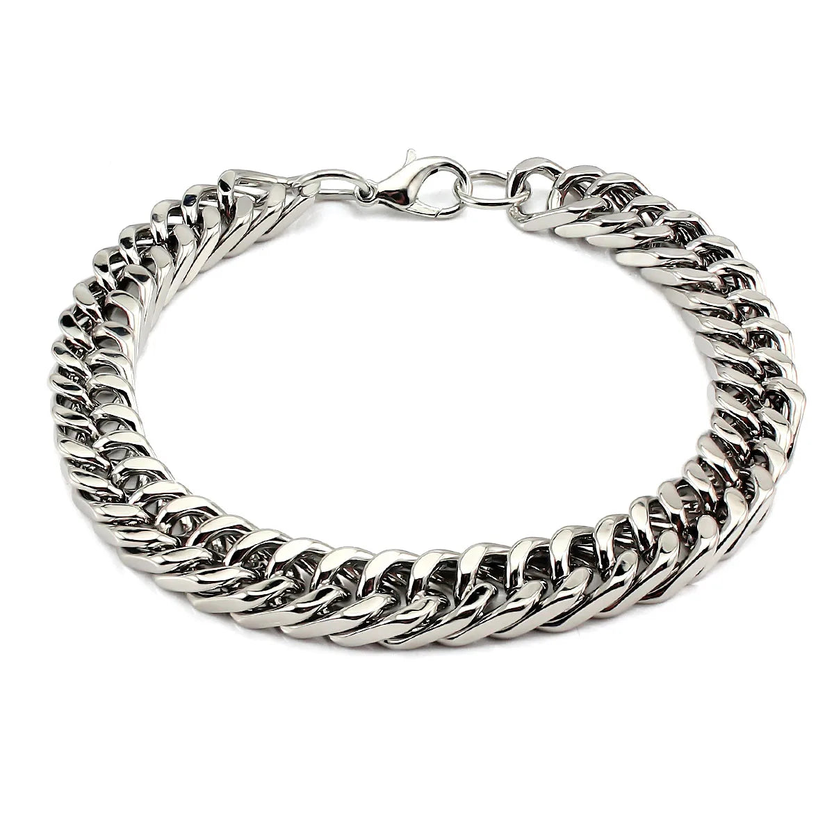 Wholesale Price Round Vintage Stainless Steel Bracelet with Mirror Polished for Women Girl