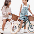 12-inch High-Ten Steel Kids Bicycle Fashion Design Single Speed Balance Bike with Wicker Basket for Children